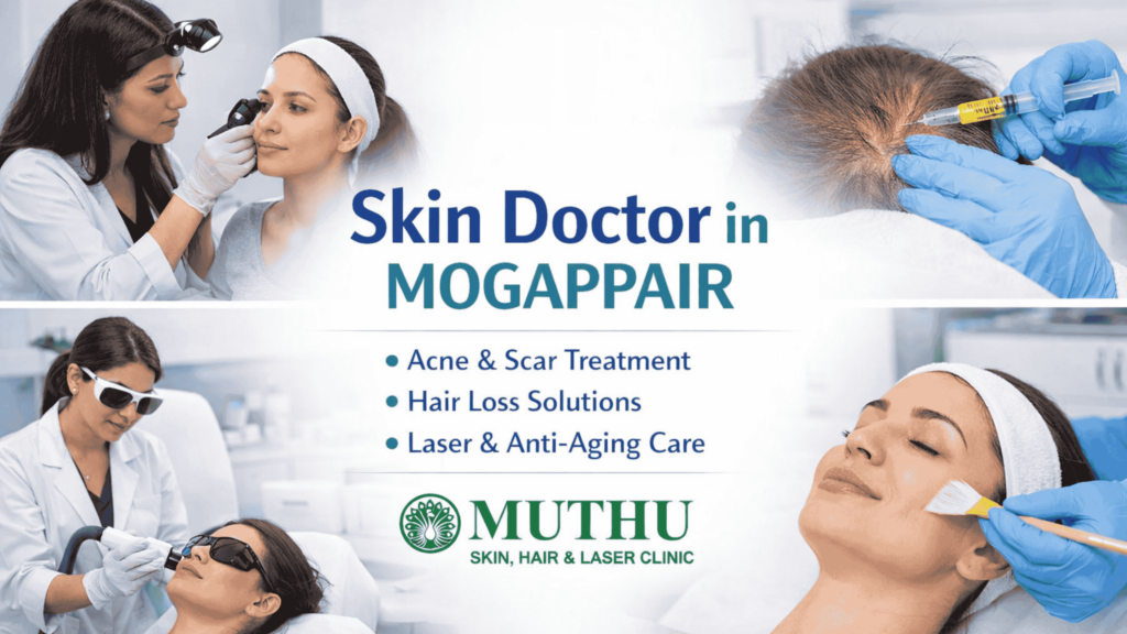 skin doctor in Mogappair